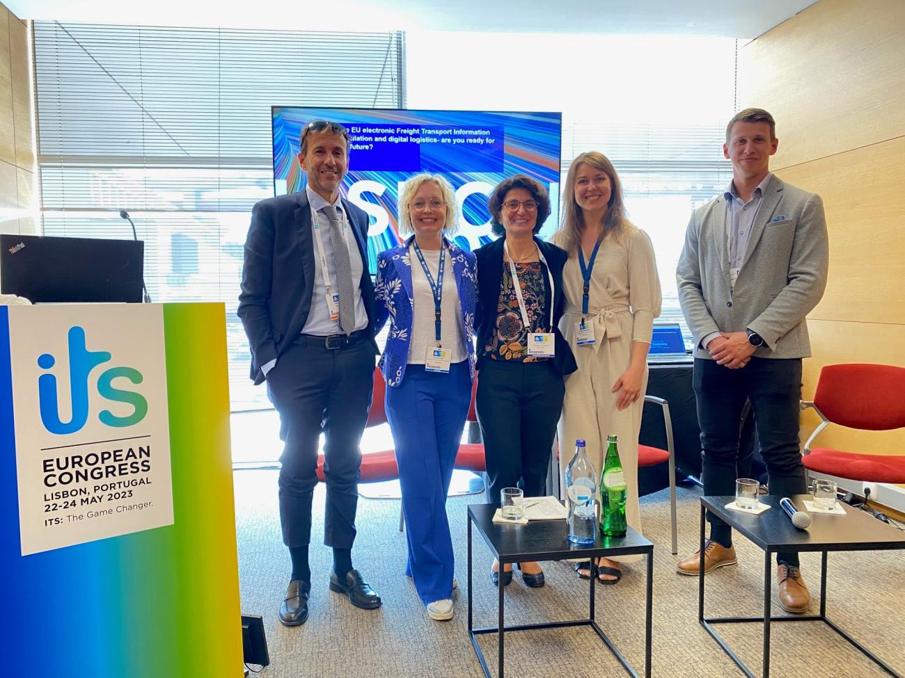 Estonian delegation attended the ITS Congress in Lisbon